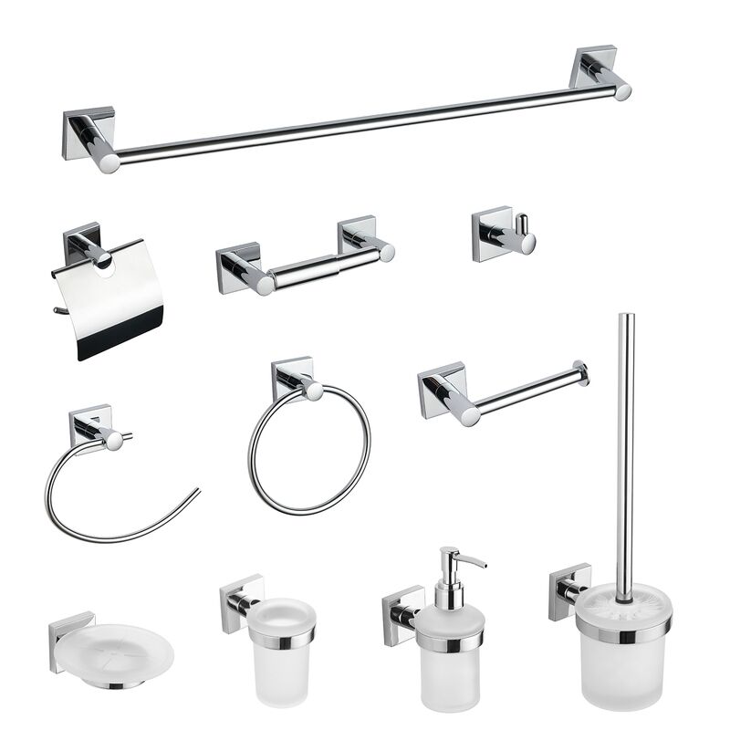 24 Inch Bathroom Hardware Set Wall Mounted Towel bar Set 24 Inch Bathroom Hardware Set Wall 24 Inch Bathroom Hardware Set Wall Mounted Towel bar Set