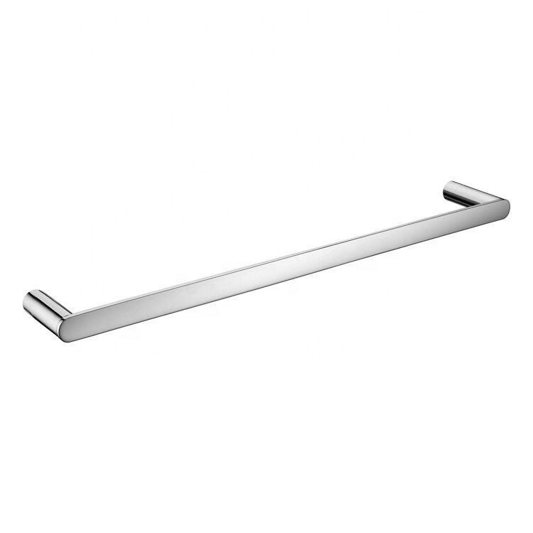 304 Stainless Steel Round Single Towel Rail Wall Mounted Bathroom Towel Rack Holder Towel Bar Chrome Wholesale 304 Stainless Steel Round Single Towel 304 Stainless Steel Round Single Towel Rail Wall Mounted Bathroom Towel Rack Holder Towel Bar Chrome Wholesale
