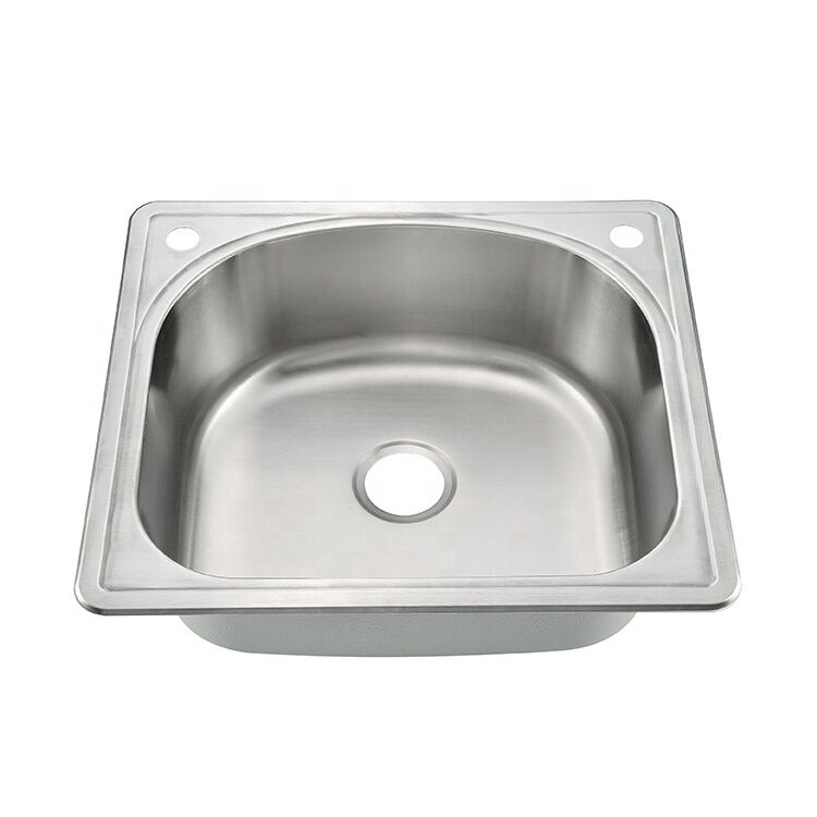OEM Sink Factory CUPC 25 Inch Topmount Single Bowl 18 Gauge Stainless Steel Kitchen Sink 6356B OEM Sink Factory CUPC 25 Inch OEM Sink Factory CUPC 25 Inch Topmount Single Bowl 18 Gauge Stainless Steel Kitchen Sink