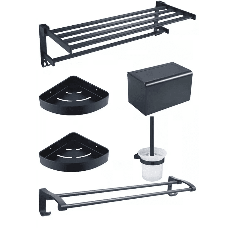 Aluminum Bathroom Hardware Set Wall Mounted Bathroom Accessoires Luxury Set ODO-3106-QHP Bathroom Towel Rack Aluminum Bathroom Hardware Set Wall Mounted Bathroom Aluminum Bathroom Hardware Set Wall Mounted Bathroom Accessoires Luxury Set ODO-3106-QHP Bathroom Towel Rack