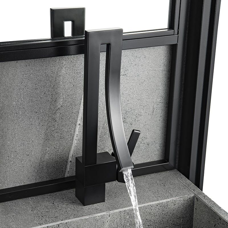 Wholesale High Quality Brass Bathroom Basin Mixer Taps Sanitary Ware Single Hole Bathroom Basin Faucets Bathroom Basin Faucet Black Bathroom Faucet Brass Creative Sink Mixer Tap Hot Cold Basin Faucet 1 Wholesale High Quality Brass Bathroom Basin Mixer Taps Sanitary Ware Single Hole Bathroom Basin Faucets - Image 5