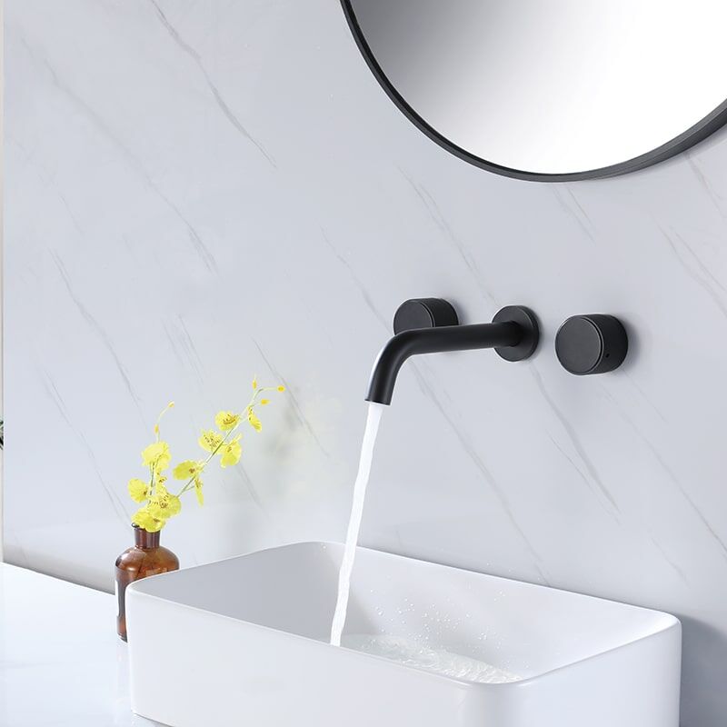 Factory Wholesale Bathroom Faucet Solid Brass Wall Mount Faucet Two Handle Faucet Widespread Basin Mixer Bathroom Faucet Solid Brass Wall Mount Two Handle Faucet Widespread Basin Mixer 10 Factory Wholesale Bathroom Faucet Solid Brass Wall Mount Faucet Two Handle Faucet Widespread Basin Mixer - Image 10
