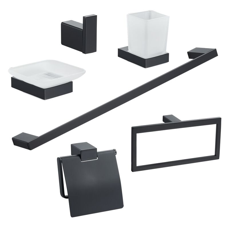Black Luxury Bathroom Accessories Shower Stainless Steel 304 Toilet Accessories Shelf Stainless Steel Bathroom Accessories Sets Black Luxury Bathroom Accessories Shower Stainless Black Luxury Bathroom Accessories Shower Stainless Steel 304 Toilet Accessories Shelf Stainless Steel Bathroom Accessories Sets