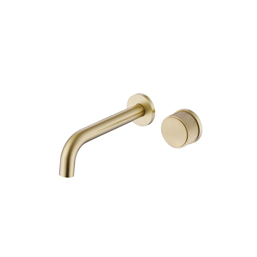 Brushed Gold Finished Hot and Cold Water Supply Tap Wall Mounted 2 Holes Brass Bathroom Faucet Mixer Brushed Gold Finished Hot and Cold Water Brushed Gold Finished Hot and Cold Water Supply Tap Wall Mounted 2 Holes Brass Bathroom Faucet Mixer