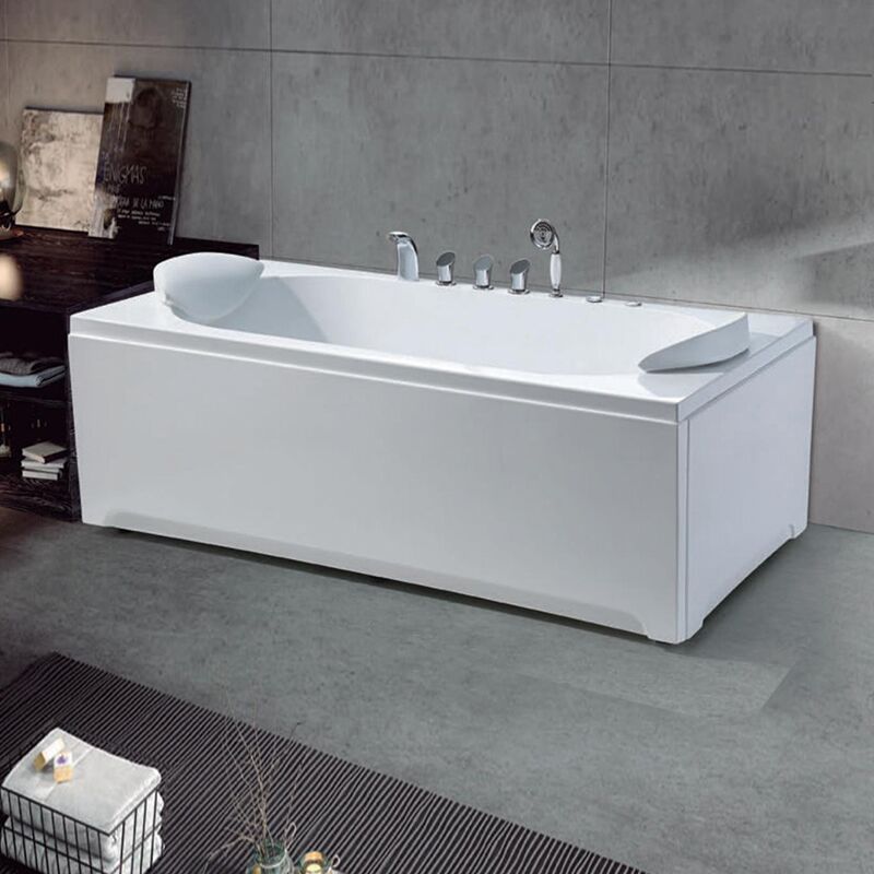 Luxury Modern Style Indoor Surface Acrylic Freestanding Bathtub Soaking Massage Bathtub Cheap mpo Bathtub Hydromassage Bathtubs & Whirlpools Tubs,Acrylic Hydro Massage Bathtub