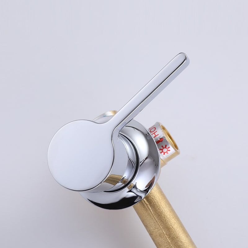 China Faucet Supplier Wall Mount Faucet Bathroom Chrome Brass single Wall-Mounted Basin Bathroom Faucets Chrome Brass Wall mounted Basin Bathroom Faucets 1 11 China Faucet Supplier Wall Mount Faucet Bathroom Chrome Brass single Wall-Mounted Basin Bathroom Faucets - Image 11