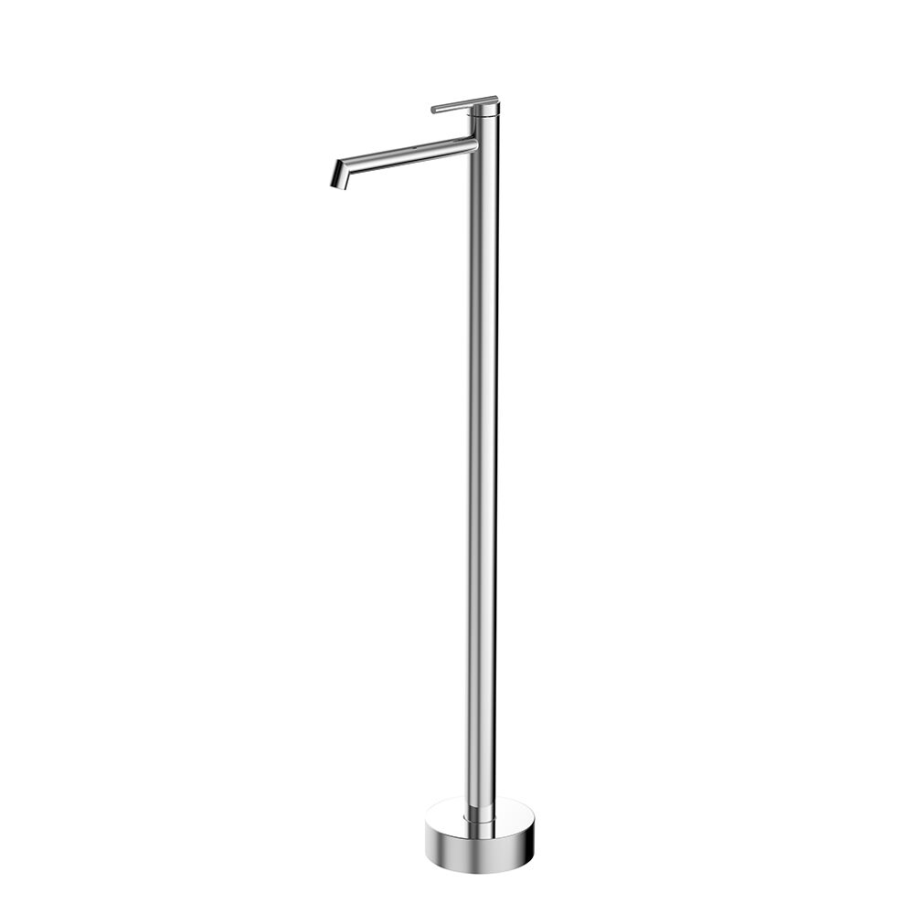 Chrome Finished Solid Brass Freestanding Hot and Cold Basin Water Faucet Design Chrome Finished Solid Brass Freestanding Hot and Chrome Finished Solid Brass Freestanding Hot and Cold Basin Water Faucet Design