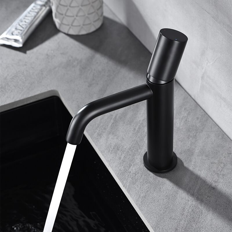Classic Wash Basin Faucet Matte Black Single Handle Lavatory Vanity Faucet Deck Mounted Brass Taps for Bathroom Classic Wash Basin Faucet Matte Black Single Classic Wash Basin Faucet Matte Black Single Handle Lavatory Vanity Faucet Deck Mounted Brass Taps for Bathroom