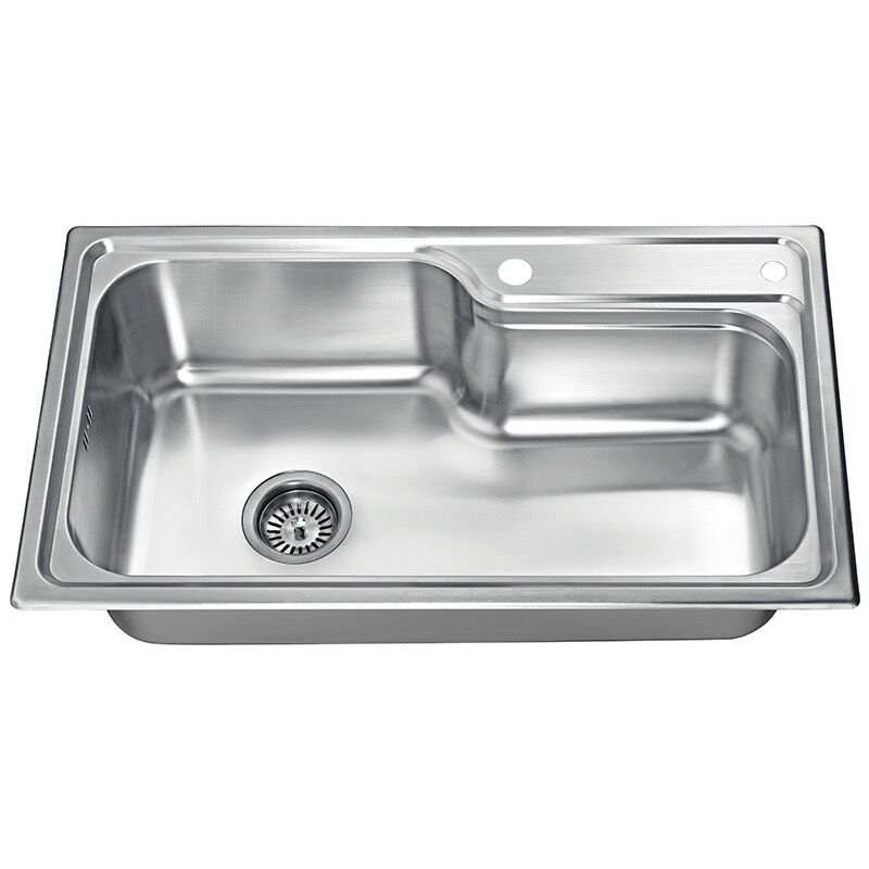 Custom Precise Stamped Kitchen Sink Stamped Metal Double Drainboard Basin 304 Stainless Steel Sink Commercial Stainless Steel Kitchen Stamped Sink Bowl WholesalePress Kitchen Sink For Restaurant Kitchen Washing Sink Table MPD0018 Custom Precise Stamped Kitchen Sink Stamped Metal Double Drainboard Basin 304 Stainless Steel Sink - Image 3