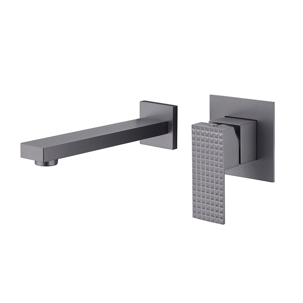 Concealed Brass in Wall Mounted Bathroom Basin Faucets Wholesale Price Good Quality Vanity Gun Metal Basin Tap Mixer Concealed Brass in Wall Mounted Bathroom Basin Concealed Brass in Wall Mounted Bathroom Basin Faucets Wholesale Price Good Quality Vanity Gun Metal Basin Tap Mixer