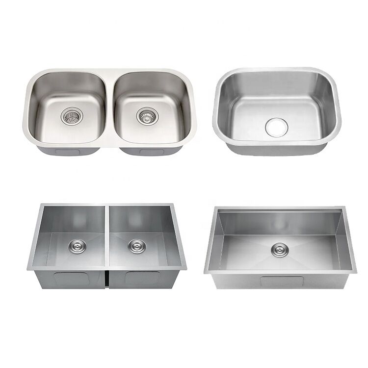 Cupc 2 Bowl Handmade Farmhouse Stainless Steel Basin Sink Under Counter Single Double Bowl Undermount Pressed Kitchen Sink Cupc 2 Bowl Handmade Farmhouse Stainless Steel Cupc 2 Bowl Handmade Farmhouse Stainless Steel Basin Sink Under Counter Single Double Bowl Undermount Pressed Kitchen Sink