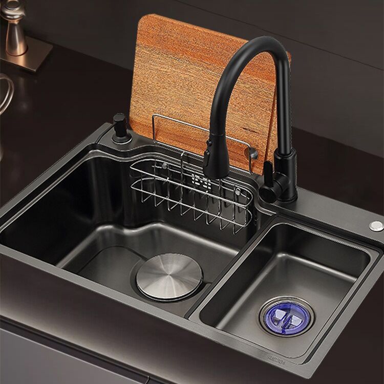 Custom Made Stainless Steel Kitchen Sink Drain Board Square Basin Sponge Holder Handmade Nano Surface Counter Undermount Custom Made Stainless Steel Kitchen Sink Drain Custom Made Stainless Steel Kitchen Sink Drain Board Square Basin Sponge Holder Handmade Nano Surface Counter Undermount