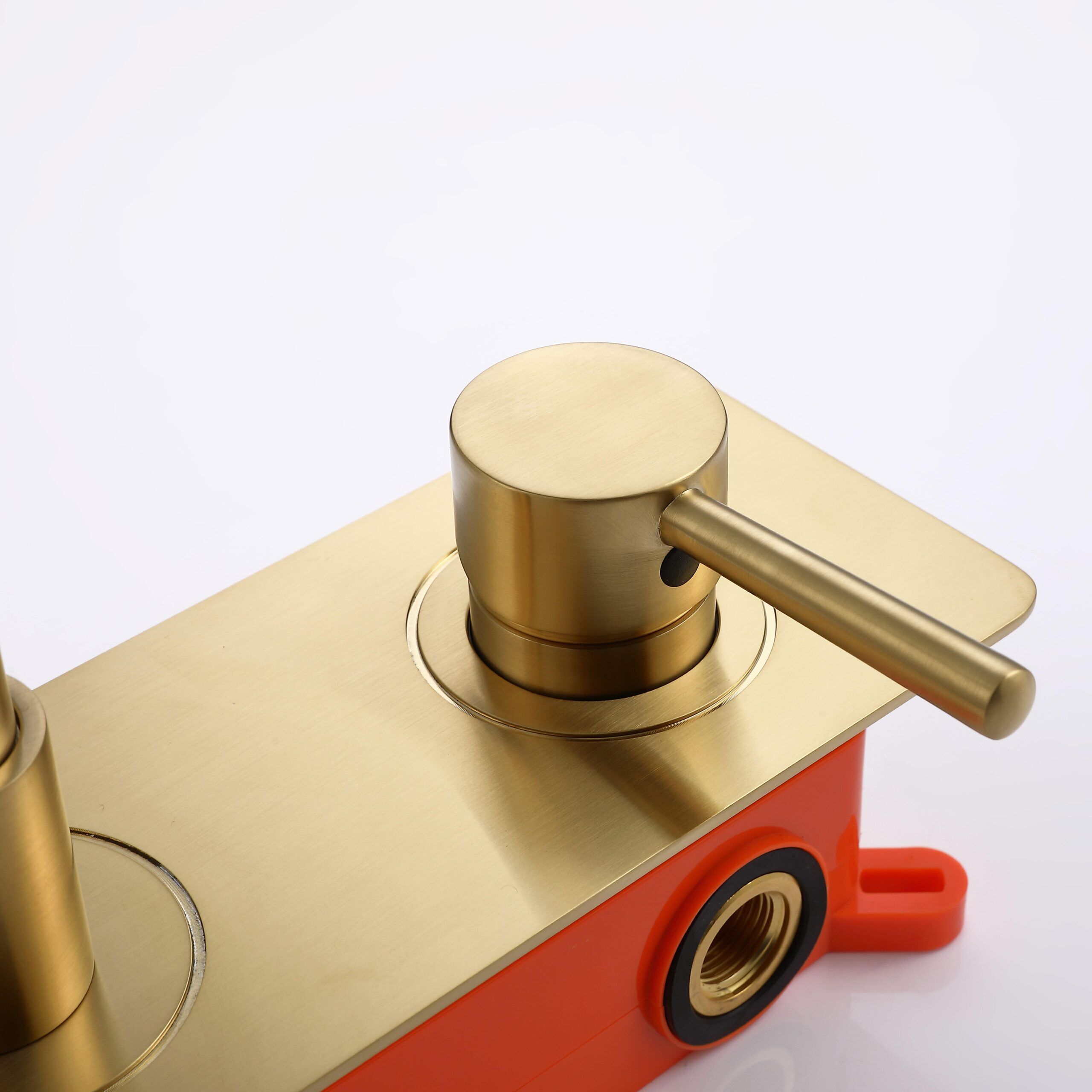 Elegant Bathroom Design Royal Long Spout Brushed Gold Brass Wall Mount Faucets Elegant Bathroom Design Royal Long Spout Brushed Gold Brass Wall Mount Faucets 3 scaled Elegant Bathroom Design Royal Long Spout Brushed Gold Brass Wall Mount Faucets - Image 5