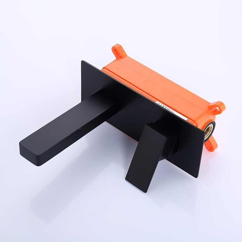 Factory Faucet Quality Supplier Wall Mount Basin Faucet Single Handle Black Bathroom Sink Faucet Factory Faucet Quality Supplier Wall Mount Basin Faucet Single Handle Black Bathroom Faucet 5 Factory Faucet Quality Supplier Wall Mount Basin Faucet Single Handle Black Bathroom Sink Faucet - Image 3