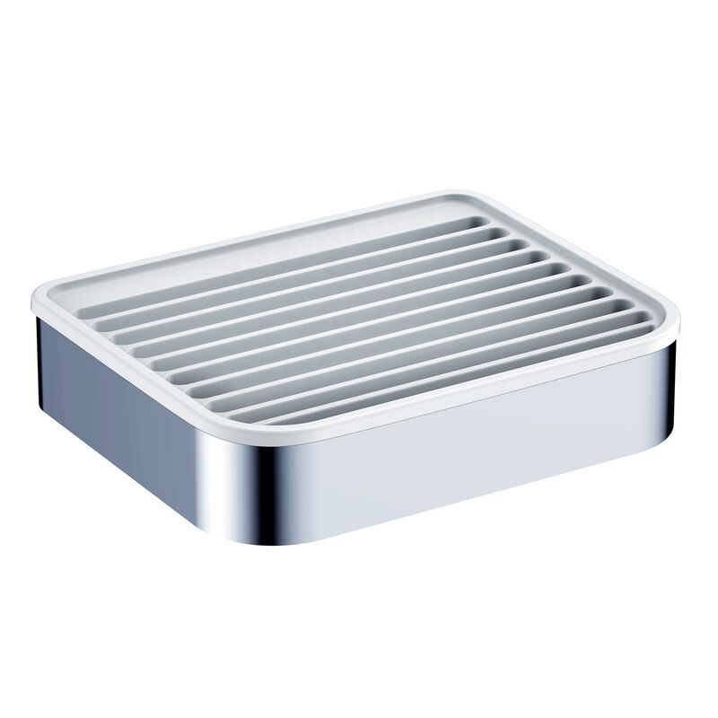 Factory Price Home Bathroom Wall Mounted Bracket 304 Stainless Steel Soap Dish Holder With Draining Holes Factory Price Home Bathroom Wall Mounted Factory Price Home Bathroom Wall Mounted Bracket 304 Stainless Steel Soap Dish Holder With Draining Holes