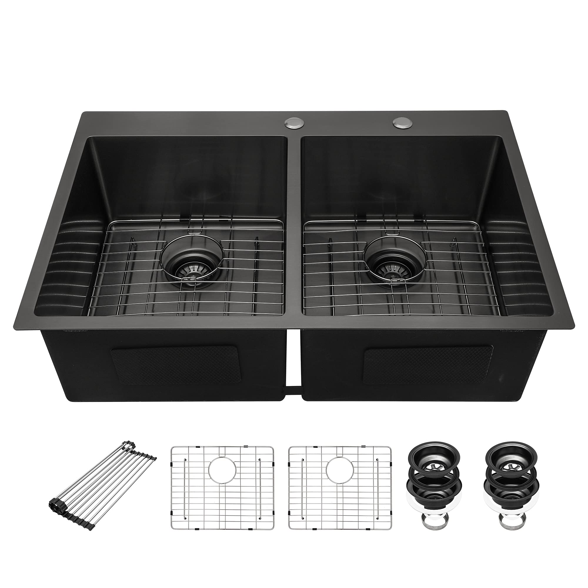 Factory Wholesale Black Double Bowl Kitchen Sink Stainless Steel Topmount Sink Kitchen Sinks Factory Wholesale Black Double Bowl Kitchen Sink Factory Wholesale Black Double Bowl Kitchen Sink Stainless Steel Topmount Sink Kitchen Sinks