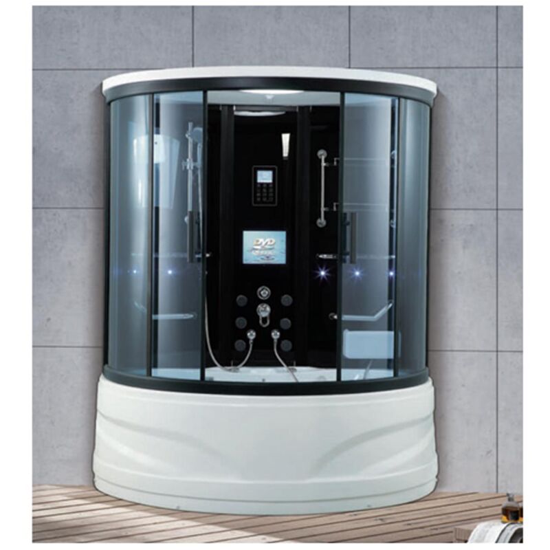 Indoor Wet Steam Room Luxurious Massage Freestanding Steam Room Sauna Wet Shower Steam Cabin Family Sauna Steam Sauna Steam Shower Room,Sauna And Shower Room