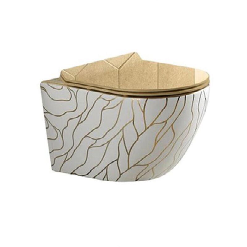 Wholesale Golden Color Wall Mounted Toilet Hanging Wc Toilet Luxury Gold Electroplated Wall Hung Toilet Golden Color Wall Mounted Hanging Wc Toilet Luxury Gold Electroplated Wall Hung Toilet Wholesale Golden Color Wall Mounted Toilet Hanging Wc Toilet Luxury Gold Electroplated Wall Hung Toilet