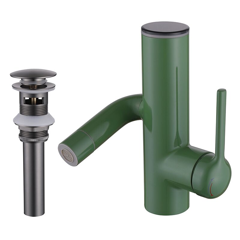 Green Digital Basin Mixer Faucet Deck Mounted Single Hole Rotatable Vanity Faucet Zinc Alloy Bathroom Sink Faucet with Drain Green Digital Basin Mixer Faucet Deck Mounted Green Digital Basin Mixer Faucet Deck Mounted Single Hole Rotatable Vanity Faucet Zinc Alloy Bathroom Sink Faucet with Drain