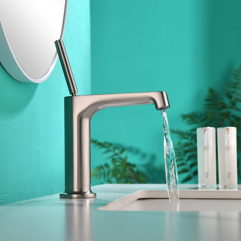 Wholesale High Quality Single Handle Bathroom Faucet Mixer Vanity Copper Sink Water Tap Faucet For Bathroom High Quality Bathroom Faucet Mixer Vanity Copper Sink Water Tap Faucet For Bathroom 1 Wholesale High Quality Single Handle Bathroom Faucet Mixer Vanity Copper Sink Water Tap Faucet For Bathroom