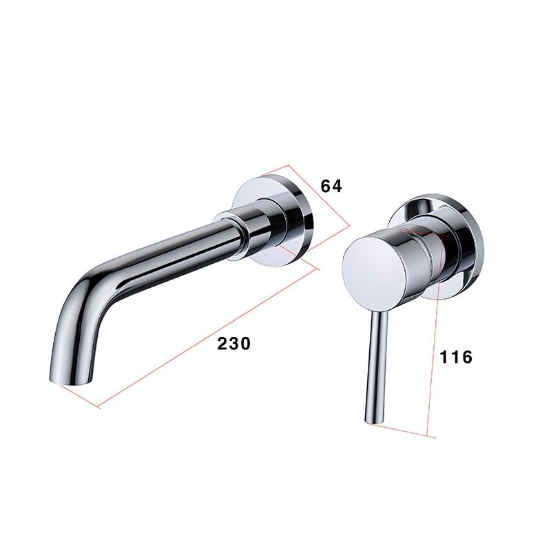 Luxury Single Handle Brass Waterfall Wall Mounted Basin Faucets Bathroom Wall Faucet Hot Sales Single Handle Brass Waterfall Wall Mounted Basin Faucets Bathroom Wall Faucet 20 Luxury Single Handle Brass Waterfall Wall Mounted Basin Faucets Bathroom Wall Faucet - Image 3