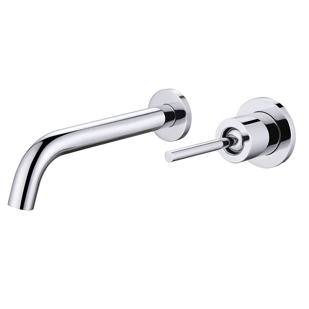 New Design Wall Mounted Single Handle Brass Basin Faucet Hot and Cold Water for Bathroom Hotel New Design Wall Mounted Single Handle New Design Wall Mounted Single Handle Brass Basin Faucet Hot and Cold Water for Bathroom