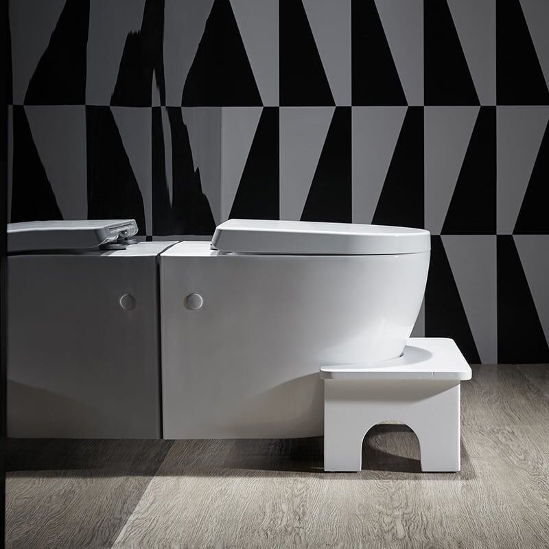 Bathroom Sanitary Ware White Ceramic In Wall Mounted Pulse Toilet IMG 9999 19 2 Bathroom Sanitary Ware White Ceramic In Wall Mounted Pulse Toilet - Image 3