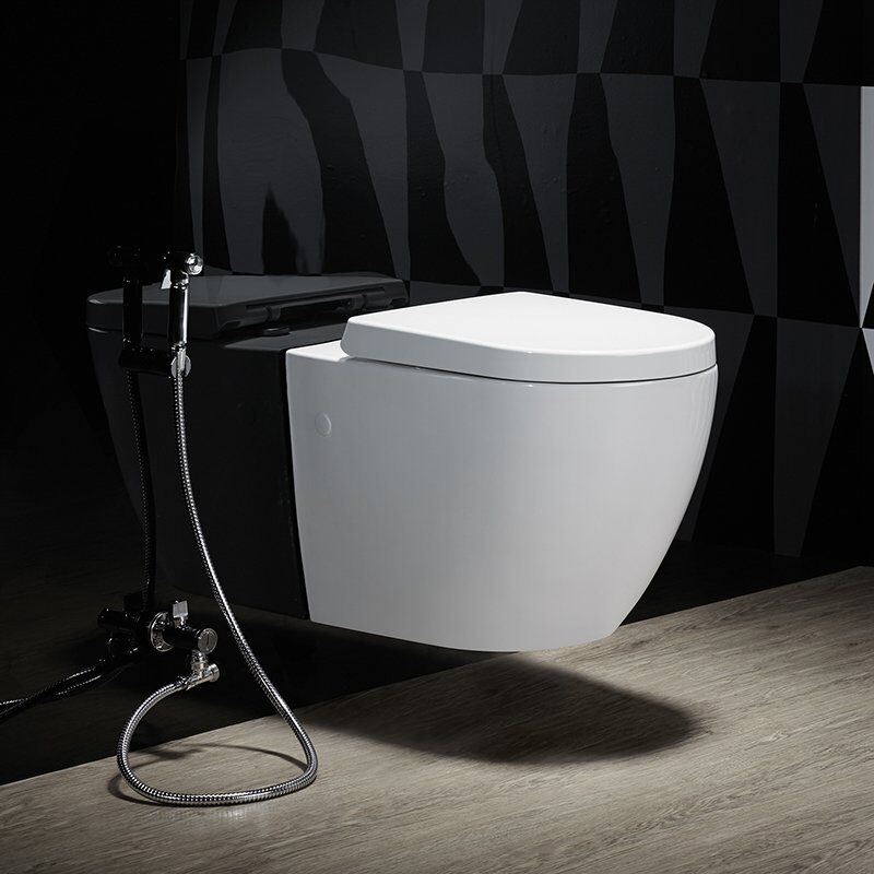 Bathroom Sanitary Ware White Ceramic In Wall Mounted Pulse Toilet IMG 9999 46 1 Bathroom Sanitary Ware White Ceramic In Wall Mounted Pulse Toilet - Image 6