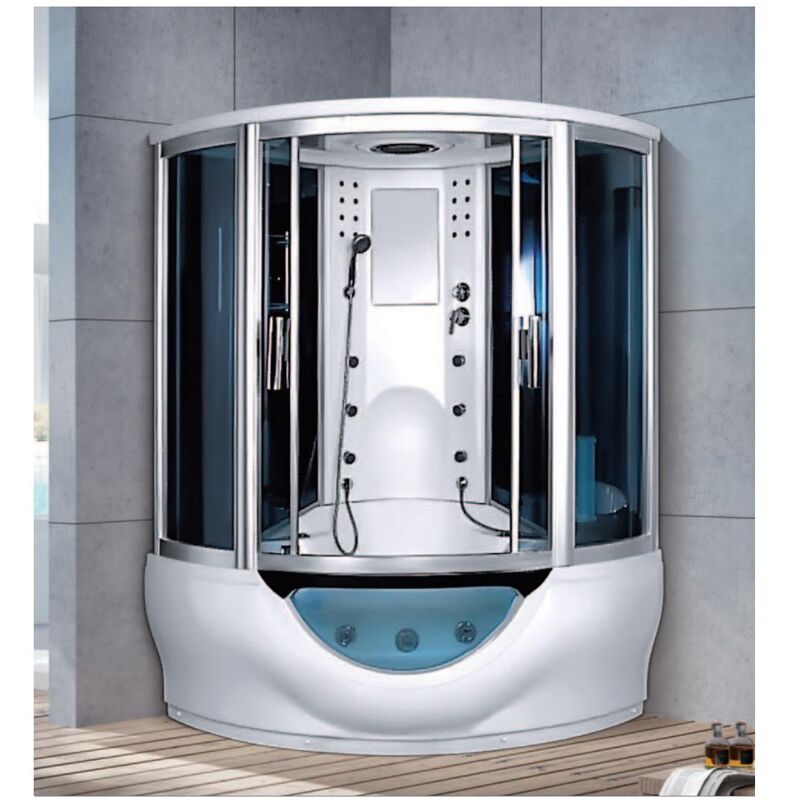Indoor Wet Steam Room Luxurious Massage Freestanding Steam Room Sauna Wet Shower Steam Cabin Indoor Steam RoomBathroom Steam Room luxury jetted shower combo bathroom steam bath shower room with light