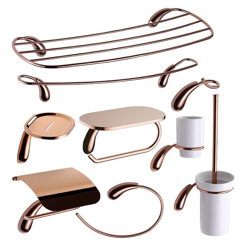 Italian Design High-End Luxurious Elegant Bathroom Accessory Kit in Antique Brass Modern Style for Home or Hotel Kitchen Use Italian Design High End Luxurious Elegant Italian Design High-End Luxurious Elegant Bathroom Accessory Kit in Antique Brass Modern Style for Home or Hotel Kitchen Use