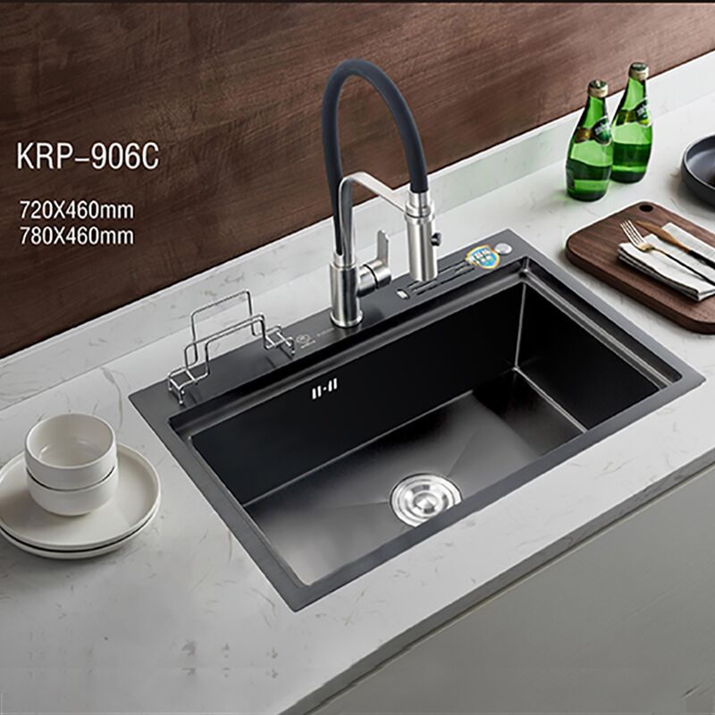 Kitchen Sink Stainless Steel Sinks Big Single Bowl with Dish Rack Under Mount Sink Kitchen Sink Stainless Steel Sinks Big Single Bowl with Dish Rack Under Mount Sink Kitchen Sink Stainless Steel Sinks Big Single Bowl with Dish Rack Under Mount Sink