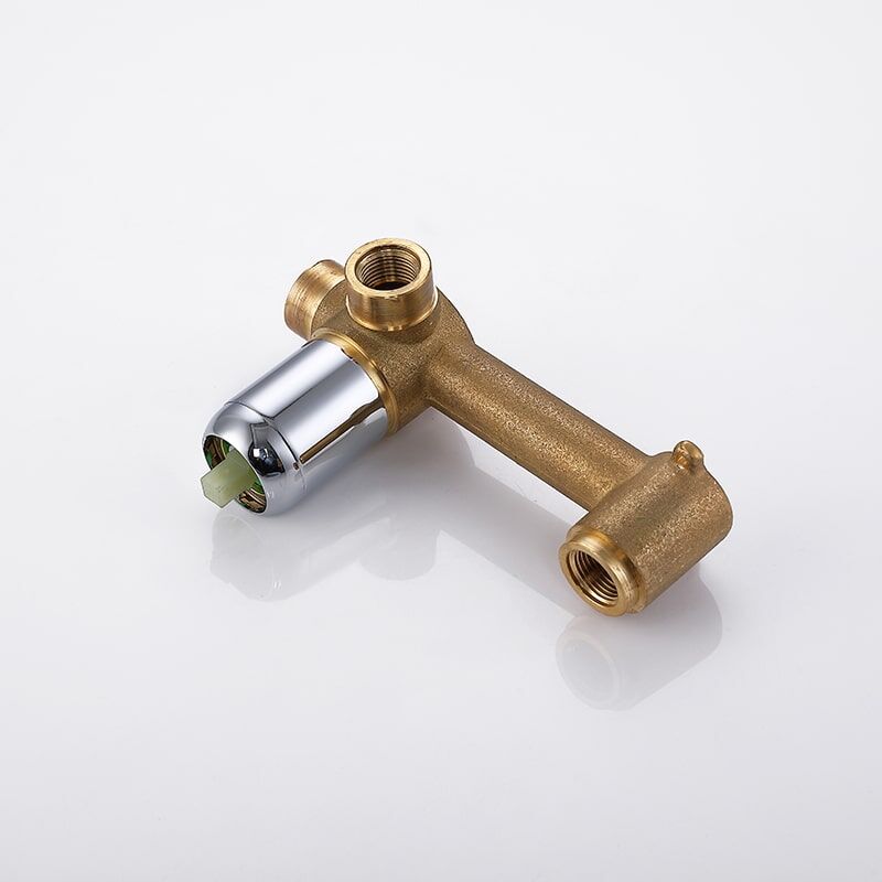 Wholesale Price Modern Style Wall Mounted Faucet Brass Bathroom Faucet Hot And Cold Water Control Basin Faucet Latest arrival Hotel Bathroom water tap Single lever Chrome Embedded Wall mounted Hot and Cold Basin Faucet 13 Wholesale Price Modern Style Wall Mounted Faucet Brass Bathroom Faucet Hot And Cold Water Control Basin Faucet - Image 8