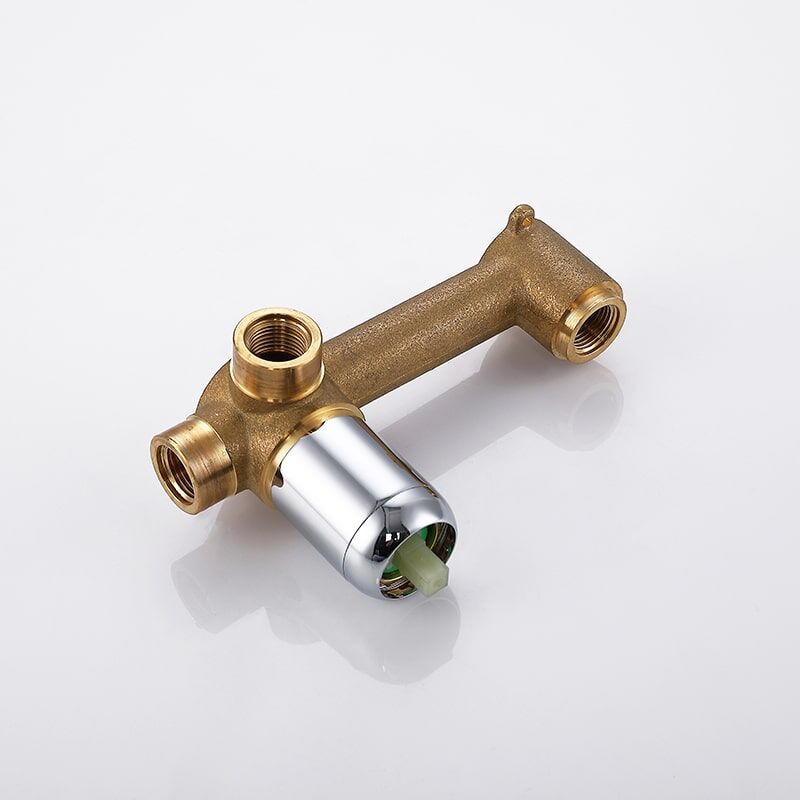 Wholesale Price Modern Style Wall Mounted Faucet Brass Bathroom Faucet Hot And Cold Water Control Basin Faucet Latest arrival Hotel Bathroom water tap Single lever Chrome Embedded Wall mounted Hot and Cold Basin Faucet 14 Wholesale Price Modern Style Wall Mounted Faucet Brass Bathroom Faucet Hot And Cold Water Control Basin Faucet - Image 9