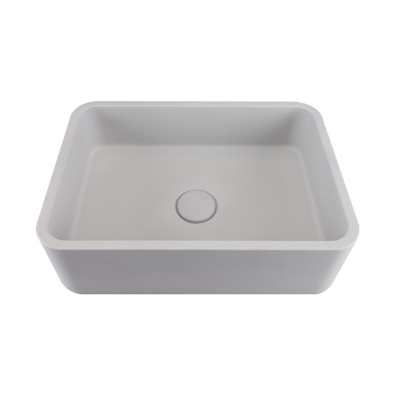 Luxury Modern Rectangular Wash Basin Concrete Bathroom Countertop Stone Basin Sink Luxury Modern Rectangular Wash Basin Concrete Luxury Modern Rectangular Wash Basin Concrete Bathroom Countertop Stone Basin Sink