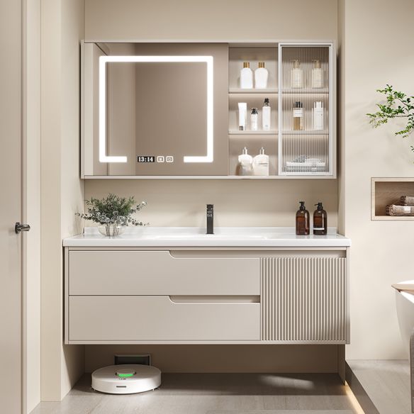 Modern Luxury Smart LED Mirror Bathroom Cabinets Vanities MP BC 1014 New Design Bathroom Washing Basin Bathroom Vanity Cabinets Modern Luxury Smart LED Mirror Bathroom Cabinets Vanities