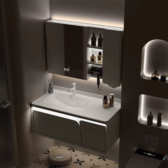 Solid Wood Bathroom Cabinet, Rock Board Washbasin, Bathroom Washbasin MP BC 1042 Solid Wood Bathroom Cabinet Rock Board Washbasin Bathroom Washbasin Solid Wood Bathroom Cabinet, Rock Board Washbasin, Bathroom Washbasin