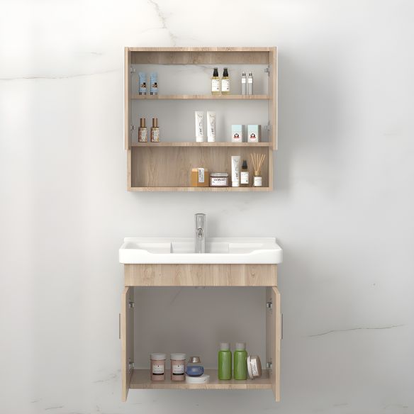 Solid Wood Wall Mounted Storage Bathroom Cabinet with Intelligent Mirror Cabinet MP BC 1047 Solid Wood Wall Mounted Storage Bathroom Cabinet with Intelligent Mirror Cabinet Solid Wood Wall Mounted Storage Bathroom Cabinet with Intelligent Mirror Cabinet