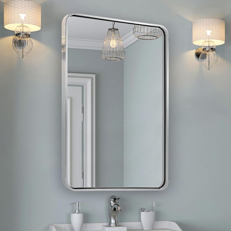 Cheap Framed Bathroom Silver Mirrors Decor Wall Full-length Glass Mirror MP LM 1033 Cheap Framed Bathroom Silver Mirrors Decor Wall Full length Glass Mirror Cheap Framed Bathroom Silver Mirrors Decor Wall Full-length Glass Mirror