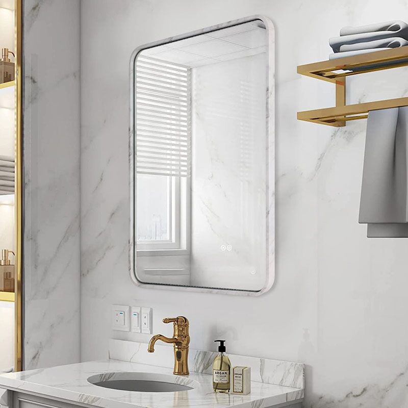 High Quality Vintage Gold Metal Wall Mirror Large Full Length with Arch Design