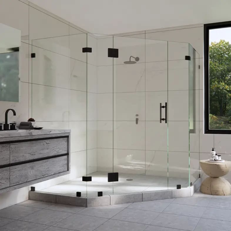 Frameless Shower Door Kit with Hinge Wholesale Factory Supply, Global Export Ready MP SDL 1022 Frameless Shower Door Kit with Hinge Wholesale Factory Supply Global Export Ready Frameless Shower Door Kit with Hinge Wholesale Factory Supply, Global Export Ready