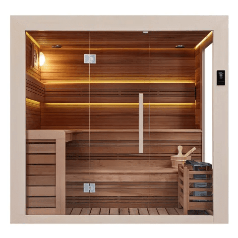 High Quality Indoor Hemlock Wood Far Infrared Steam Sauna Room MP SR E0103 High Quality Indoor Hemlock Wood Far Infrared Steam Sauna Room High Quality Indoor Hemlock Wood Far Infrared Steam Sauna Room
