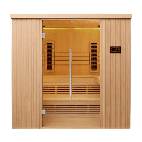2-4 Person Full Glass Door Red Cedar Wood Finland Dry Steam Sauna Room MP SR E013 2 4 Person Full Glass Door Red Cedar Wood Finland Dry Steam Sauna Room 2-4 Person Full Glass Door Red Cedar Wood Finland Dry Steam Sauna Room