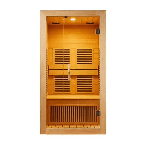 2 Person Far Infrared Home Sauna Hemlock Wood Dry Red Light Infrared Sauna MP SR E027 2 Person Far Infrared Home Sauna Hemlock Wood Dry Red Light Infrared Sauna 2 Person Far Infrared Home Sauna Hemlock Wood Dry Red Light Infrared Sauna