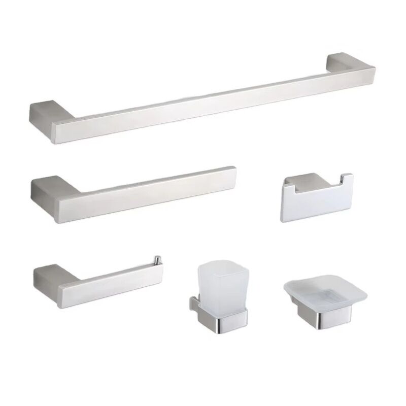 Manufacturer Bathroom Decor 6 Pieces Stainless Steel Bathroom Accessories Set Manufacturer Bathroom Decor 6 Pieces Stainless Manufacturer Bathroom Decor 6 Pieces Stainless Steel Bathroom Accessories Set
