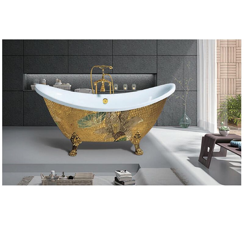 Luxury Claw-Feet Freestanding Acrylic Massage Bathtubs Massage Bathtub mopo8755 1 Wholesale white Acrylic Tubs,Luxury Bathtubs Acrylic Surface