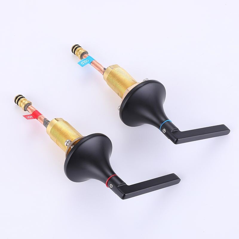 China Faucet Manufacturer and Supplier Matt Black 2 Handle Brass Bathroom Sink Faucet 3 Hole Desk basin faucets Matt Black 2 Handle Brass Bathroom Sink Faucet 3 Hole Desk basin faucets 4 China Faucet Manufacturer and Supplier Matt Black 2 Handle Brass Bathroom Sink Faucet 3 Hole Desk basin faucets - Image 16