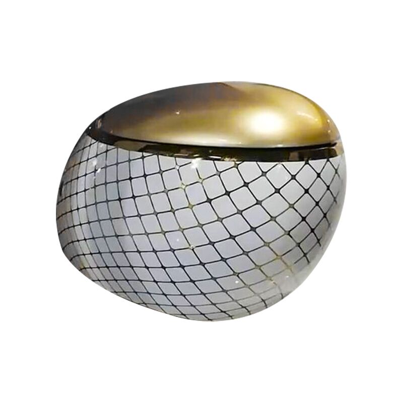 European golden wall mounted toilet ceramic rimless black and gold color toilet Modern Bathroom Rimless Washdown Wall Mounted Toilet G1134 European golden wall mounted toilet ceramic rimless black and gold color toilet - Image 2