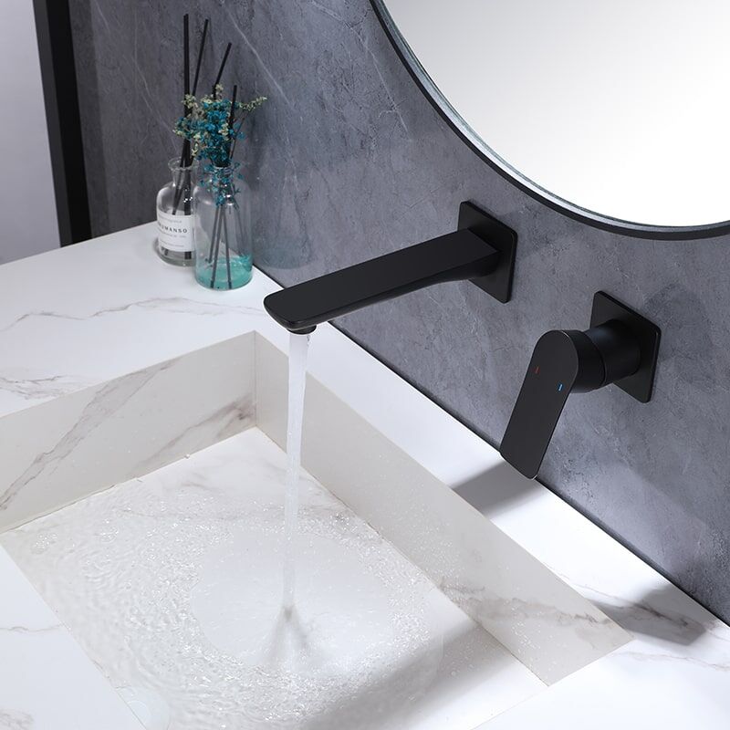 Wholesale Modern Design Bathroom Wall Mounted Metal Concealed Basin Mixer Tap Brass Wash Basin Faucets Modern Design Bathroom Wall Mounted Metal Concealed Basin Mixer Tap Brass Wash Basin Faucet 4 Wholesale Modern Design Bathroom Wall Mounted Metal Concealed Basin Mixer Tap Brass Wash Basin Faucets - Image 4