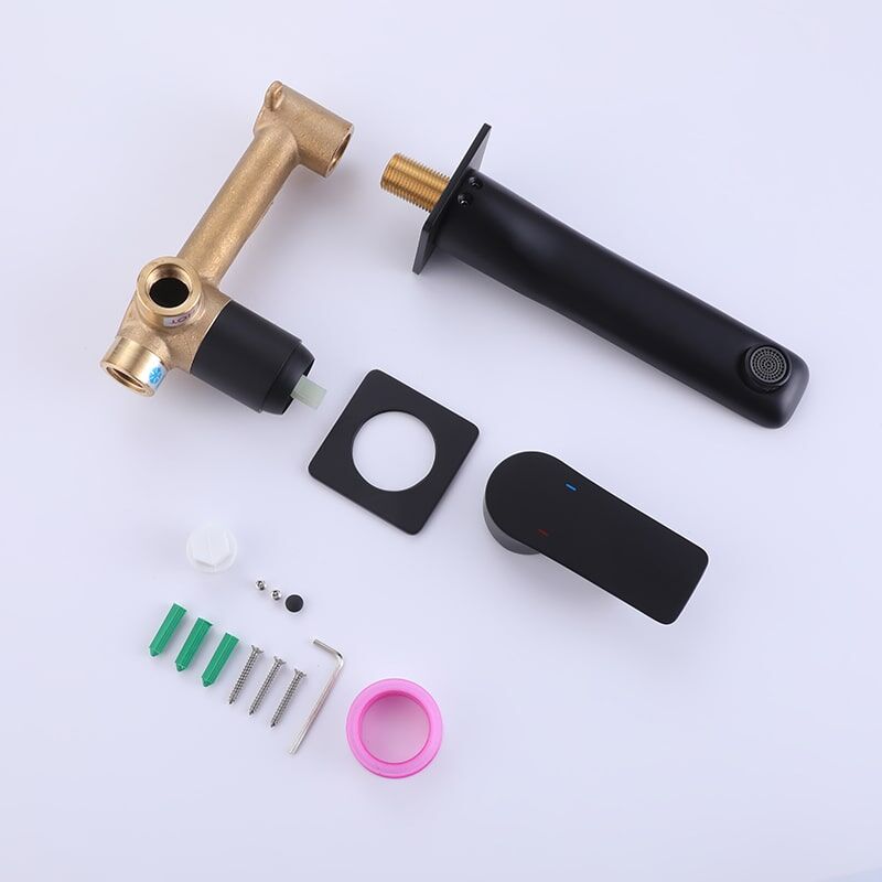 Wholesale Modern Design Bathroom Wall Mounted Metal Concealed Basin Mixer Tap Brass Wash Basin Faucets Modern Design Bathroom Wall Mounted Metal Concealed Basin Mixer Tap Brass Wash Basin Faucet 7 Wholesale Modern Design Bathroom Wall Mounted Metal Concealed Basin Mixer Tap Brass Wash Basin Faucets - Image 7