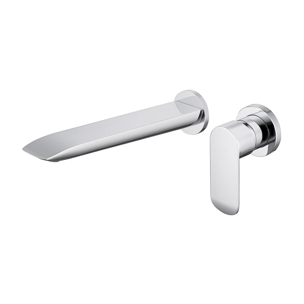 Modern Design Chrome Brass Wall Mounted Hot and Cold Basin Mixer Faucet Single Handle Thermostatic Basin Faucet Modern Design Chrome Brass Wall Mounted Hot Modern Design Chrome Brass Wall Mounted Hot and Cold Basin Mixer Faucet Single Handle Thermostatic Basin Faucet